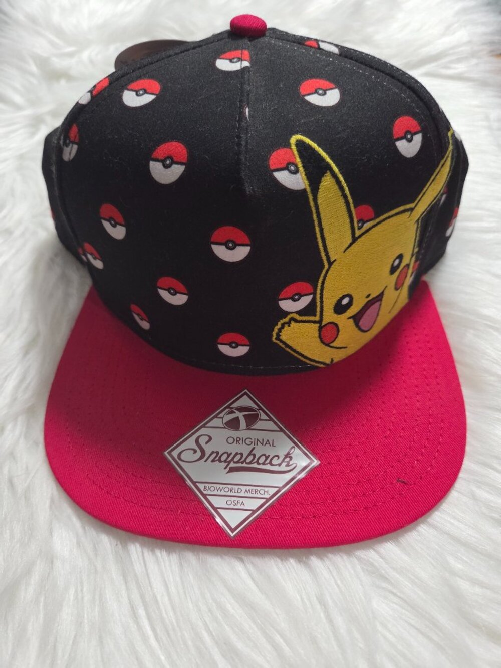 Pokemon Pikachu Snapback Cap